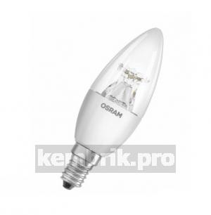 Лампа светодиодная LED 5.4Вт Е14 LS CLB40 тепло-белый прозрачная свеча