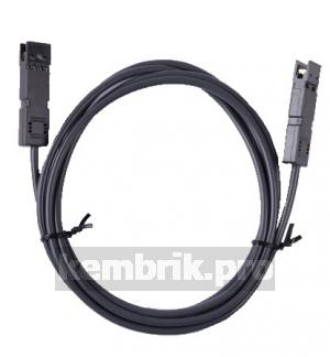 Патч-корд ITK (коммутационный шнур) 110-110 2 пары категория 5 (2м) серый