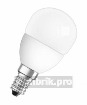 Лампа светодиодная LED 3.8вт CLP25 Е14 шар тепло-белая