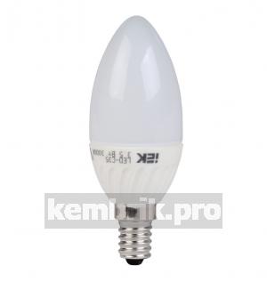 Лампа светодиодная LED 3.5вт E14 тепло-белый матовая свеча