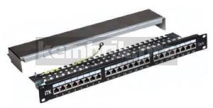Патч-панель ITK 1U категория 6 STP 24 порта (Dual)