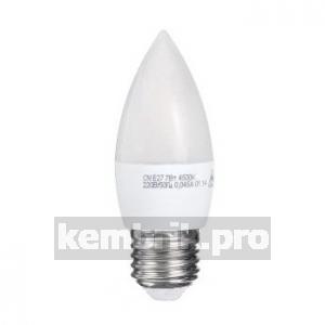 Лампа светодиодная LED Свеча 7Вт Е27 230v 4500K 560Лм
