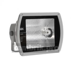 Прожектор ГО02-70-01 70Вт Rx7s серый симметричный IP65