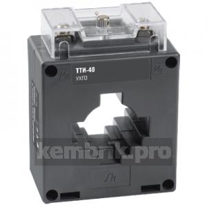 Трансформатор тока ТТИ-40 400/5А 10ВА без шины класс точности 0.5