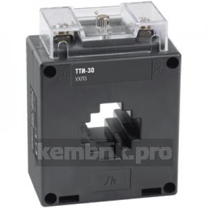 Трансформатор тока ТТИ-30 250/5А 5ВА без шины класс точности 0.5S