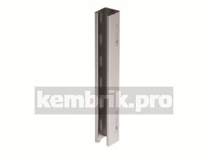 Профиль С-образный 41х41 L1100 толщина 2.5 мм нержавеющая сталь
