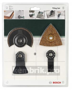 Набор насадок для МФИ Bosch по керамической плитке (2.609.256.978)