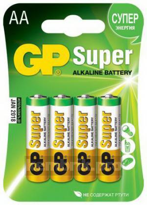 Батарейка Gp 15a 4шт