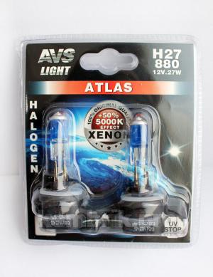 Лампа автомобильная Avs Atlas h27 880 12v 27w