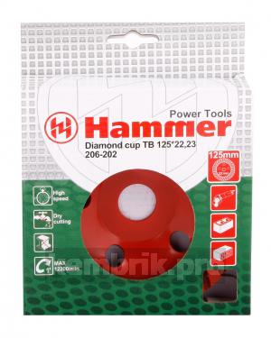 Чашка шлифовальная Hammer Cup tb 125*22мм