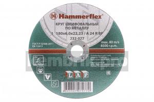 Круг зачистной Hammer 180 x 6.0 x 22 по металлу Коробка (40шт.)