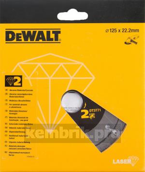 Круг алмазный Dewalt Dt3771xj