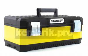 Ящик для инструментов Stanley Yellow metal plastic toolbox  23