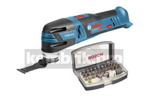 Набор Bosch Инструмент многофункциональный gop 12v-28 (0.601.8b5.001),Набор бит 2.607.017.319