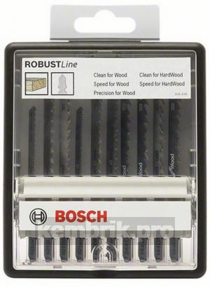 Набор пилок Bosch 2 607 010 541 металл\цв.металл\алюм.,10шт (2.607.010.541)