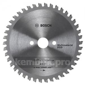 Диск пильный твердосплавный Bosch Multi eco 190x54x30 (2.608.641.802)