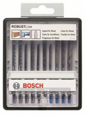 Набор пилок Bosch дерево\металл,10шт (2.607.010.542)