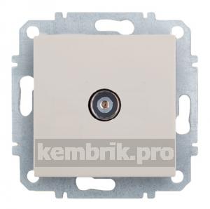 Розетка Zakru Za215408 Бежевый