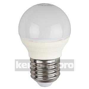 Лампа светодиодная ЭРА P45-7w-827-e27-clear