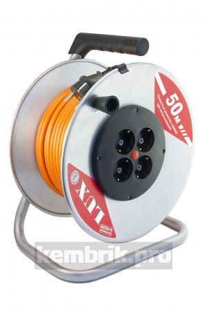Удлинитель Lux 40150 К4-Е-50 ПВС