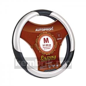 Оплетка Autoprofi Ap-1010 bk/silver (m)